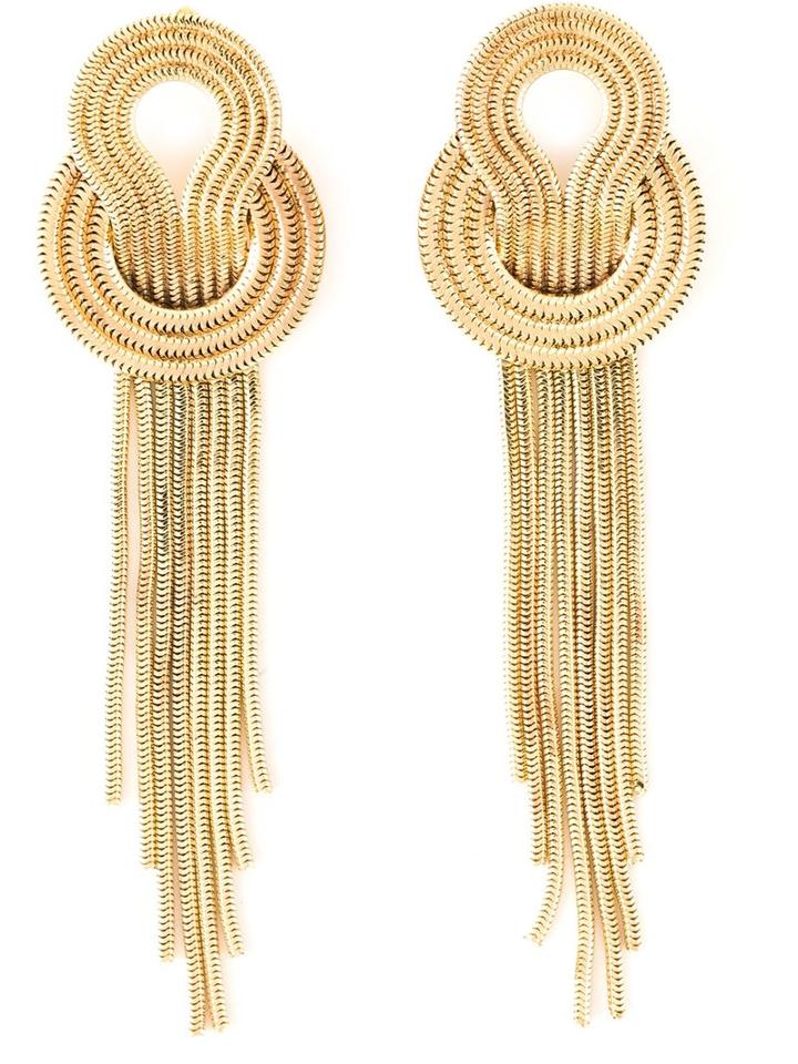 'saturn' Earrings, Women's, Metallic, Lara Bohinc