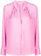 Zadig & Voltaire Tink Blouse - Pink & Purple