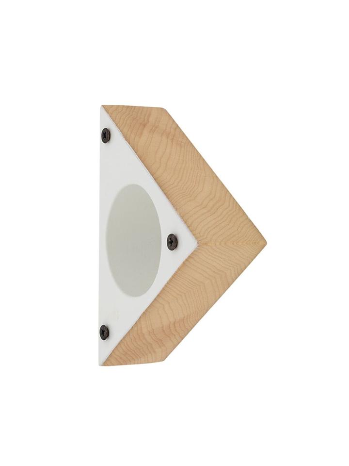 Corto Moltedo Triangular Bangle - White