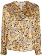 Kristina Ti Floral Print Blouse - Yellow