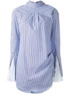 Jacquemus Striped Dress, Women's, Size: 38, Pink/purple, Cotton