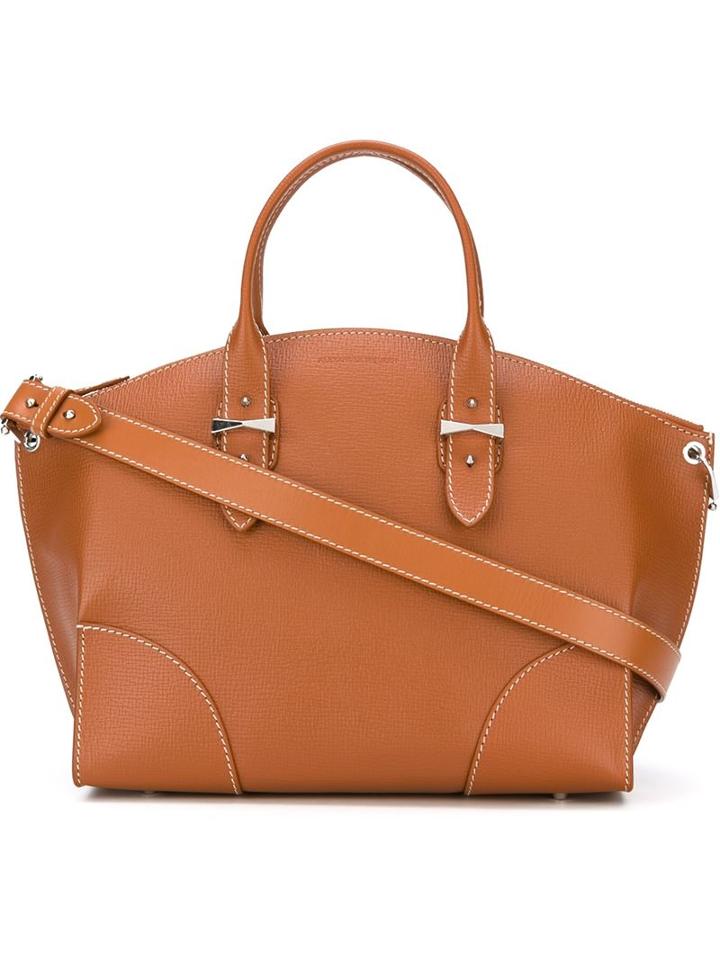 Alexander Mcqueen - 'legend' Tote - Women - Calf Leather - One Size, Women's, Brown, Calf Leather