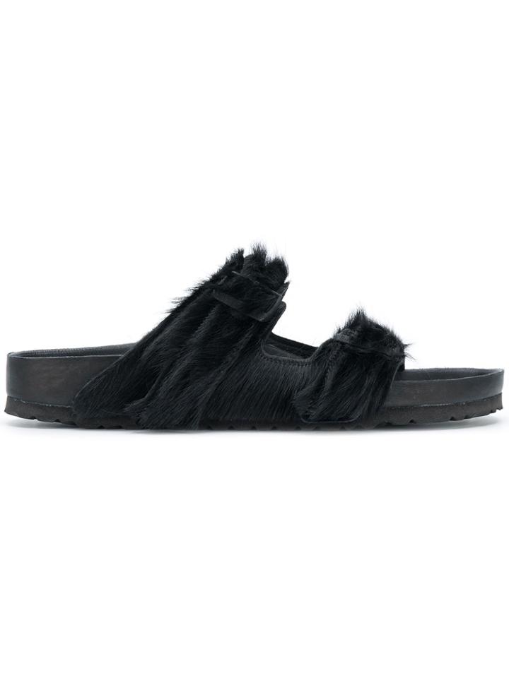 Rick Owens Rick Owens X Birkenstock Arizona Sandals - Black