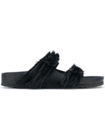 Rick Owens Rick Owens X Birkenstock Arizona Sandals - Black