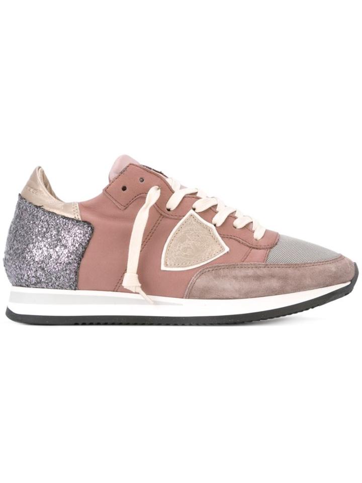Philippe Model Tonal Panelled Sneakers