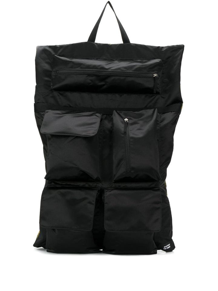 Eastpak Punk Print Oversized Backpack - Black