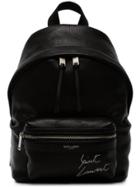 Saint Laurent Toy Leather Backpack - Black