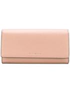 Emporio Armani Logo Flap Wallet - Neutrals