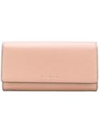 Emporio Armani Logo Flap Wallet - Neutrals