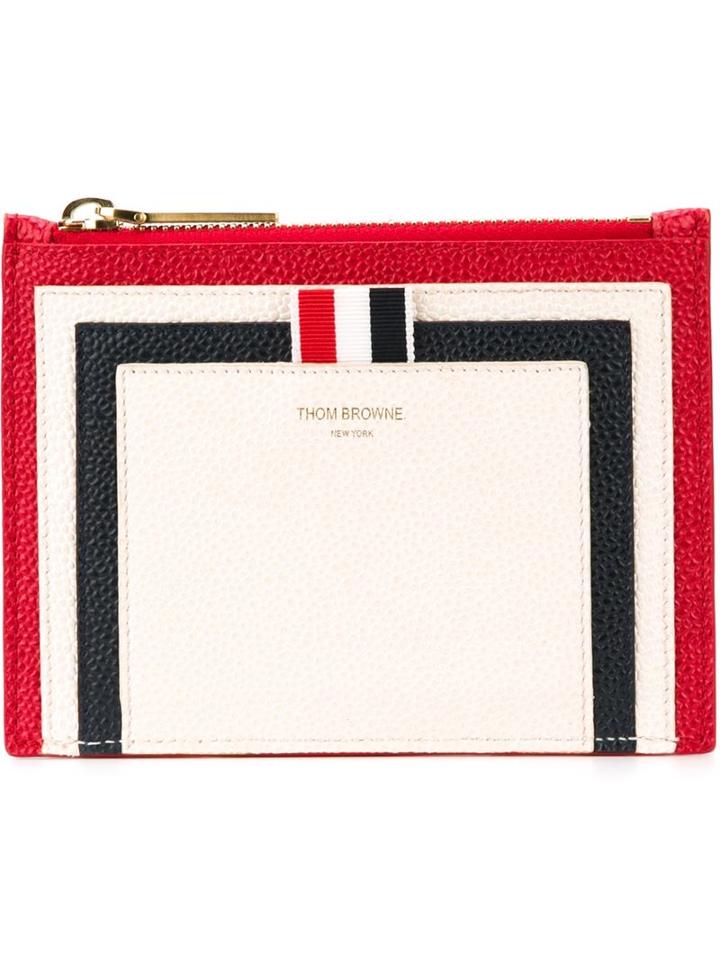 Thom Browne Panelled Coin Purse