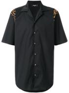 Dsquared2 Leopard Detail Shirt - Black