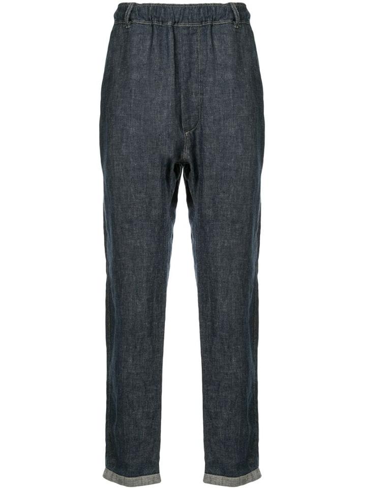 Bassike Straight-leg Denim Trousers - Blue