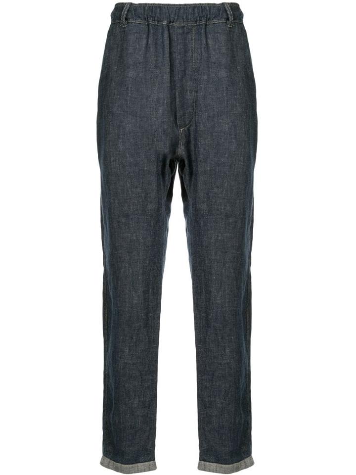 Bassike Straight-leg Denim Trousers - Blue