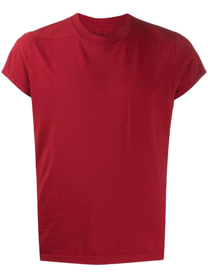 Rick Owens Drkshdw Colour Block T-shirt - Red