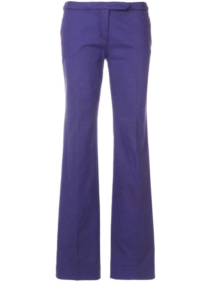 Versace Pre-owned Tailored Trousers - Blue