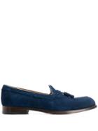 Doucal's Tassel Embellished Loafers - Blue