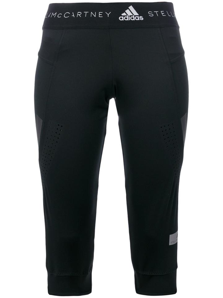Adidas By Stella Mccartney Three Quarter Leggings - Black