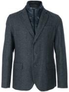 Herno - Button-down Blazer - Men - Wool - 56, Grey, Wool