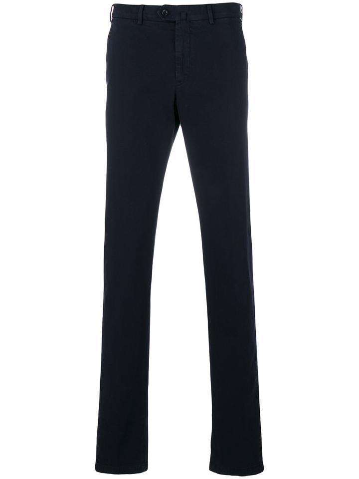 Loro Piana - Stretch Chinos - Men - Cotton/spandex/elastane - 46, Blue, Cotton/spandex/elastane