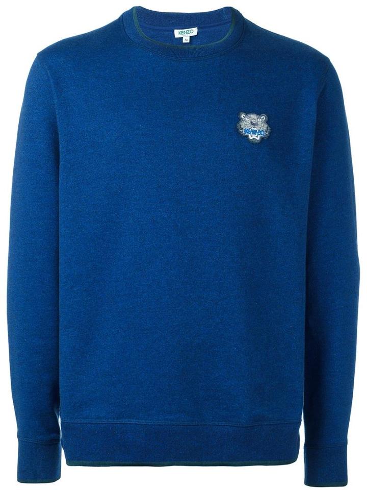 Kenzo Mini Tiger Sweatshirt, Men's, Size: Xl, Blue, Cotton