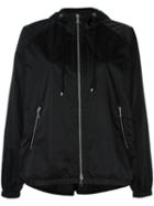 Theory Hooded Jacket, Women's, Size: Medium, Black, Polyester
