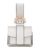 Zac Zac Posen Biba Buckle Wristlet - White