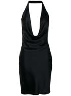 Stella Mccartney Halter Mini Dress - Black