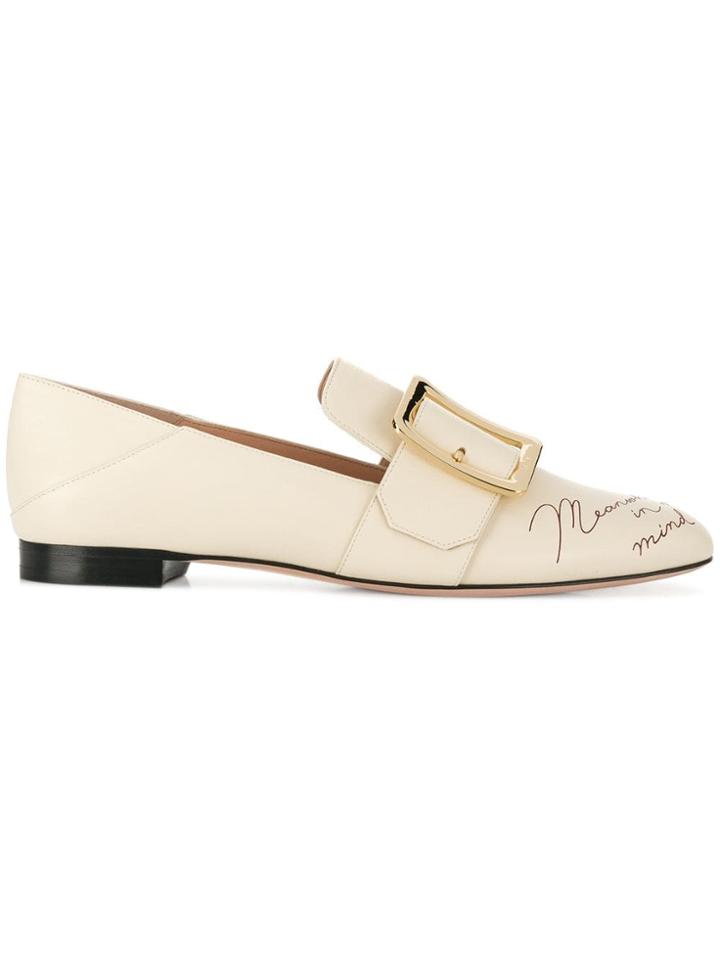 Bally Signed Janelle Loafers - Neutrals