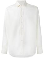 Etro - Plain Shirt - Men - Cotton - 43, Nude/neutrals, Cotton