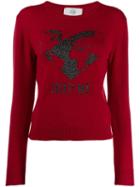 Alberta Ferretti Embroidered Help Me Jumper
