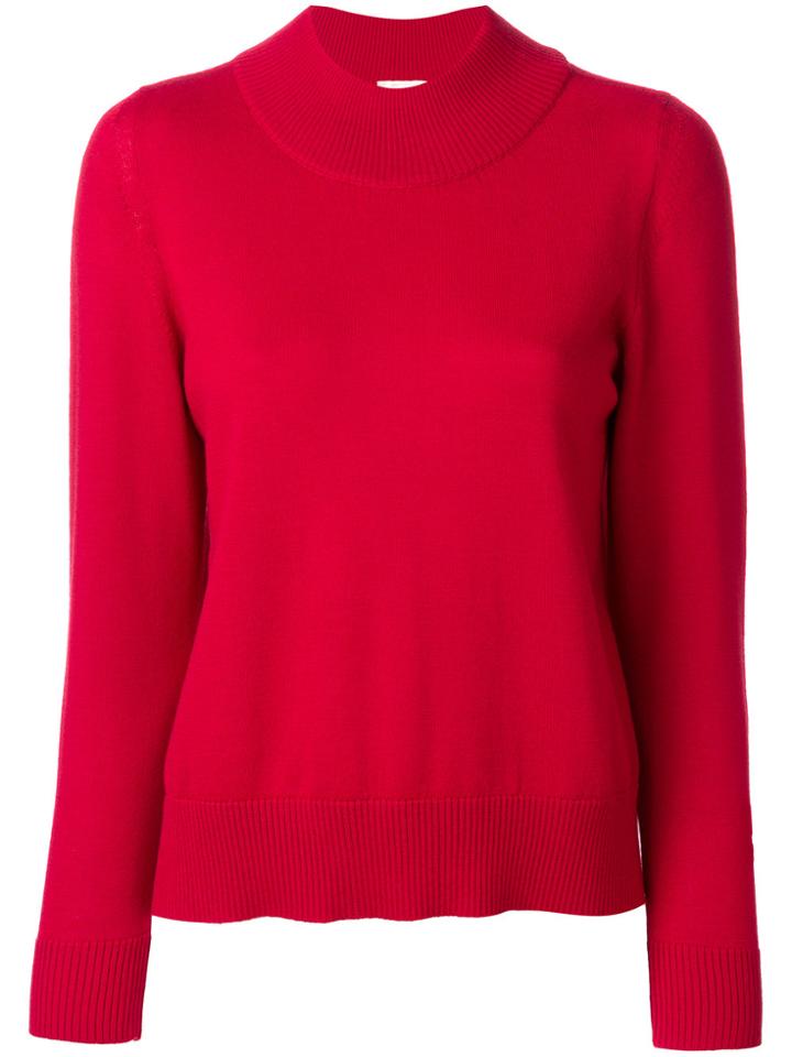 Semicouture Crew-neck Jumper - Red