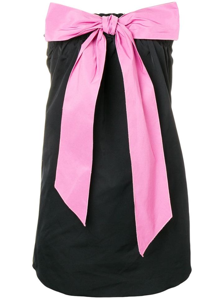 No21 Bow Embellished Dress - Black