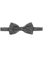 Canali Printed Bow Tie - Black