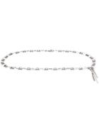 Justine Clenquet Chain-link Belt - Silver