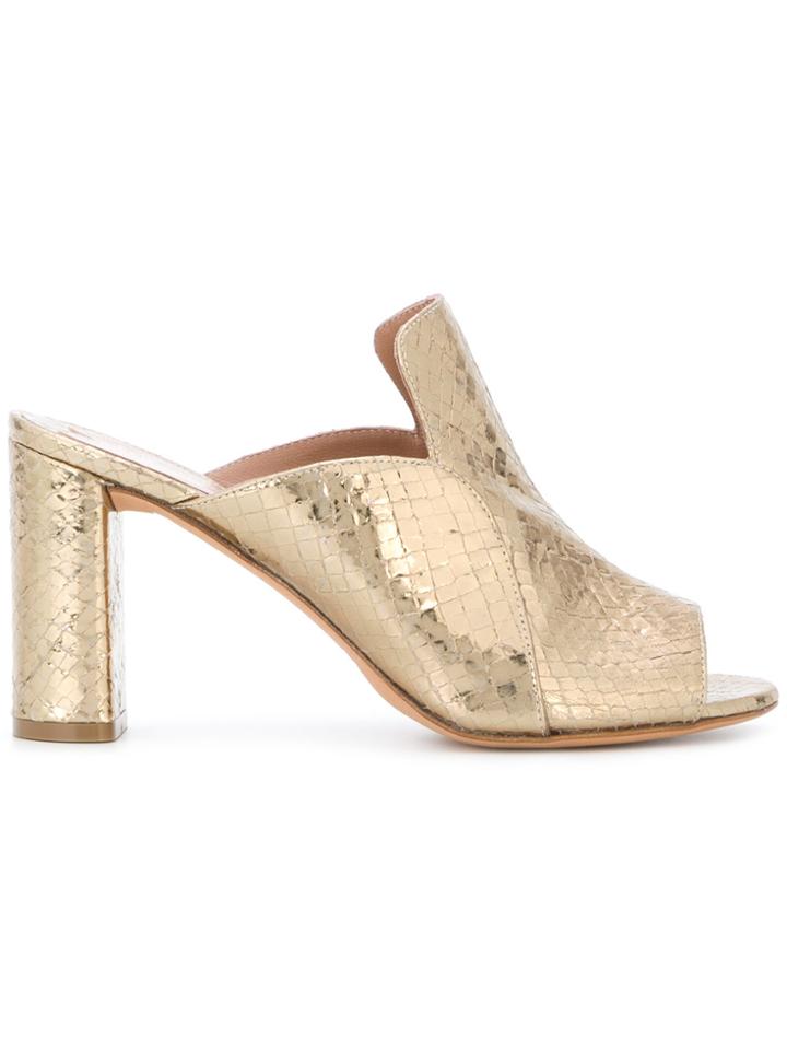 Jean-michel Cazabat Metallic Effect Sandals