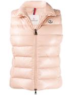 Moncler Ghany Sleeveless Puffer Jacket - Pink
