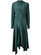 Isabel Marant - Shift Dress - Women - Silk - 38, Green, Silk