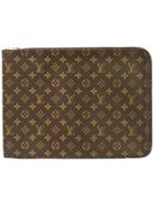 Louis Vuitton Pre-owned Monogram Laptop Travel Clutch Bag - Brown