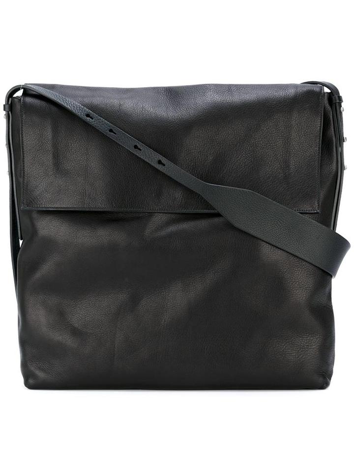 Rick Owens - Oversized Shoulder Bag - Men - Calf Leather - One Size, Black, Calf Leather