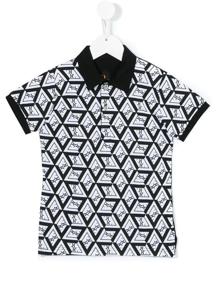 Billionaire Kids - Logo Print Polo Shirt - Kids - Cotton/spandex/elastane - 6 Yrs, Boy's, White