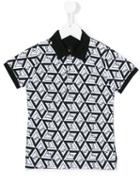 Billionaire Kids - Logo Print Polo Shirt - Kids - Cotton/spandex/elastane - 6 Yrs, Boy's, White