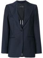 Cédric Charlier Tailored Fitted Blazer - Blue