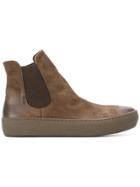 The Last Conspiracy Elasticated Panel Ankle Boots - Brown