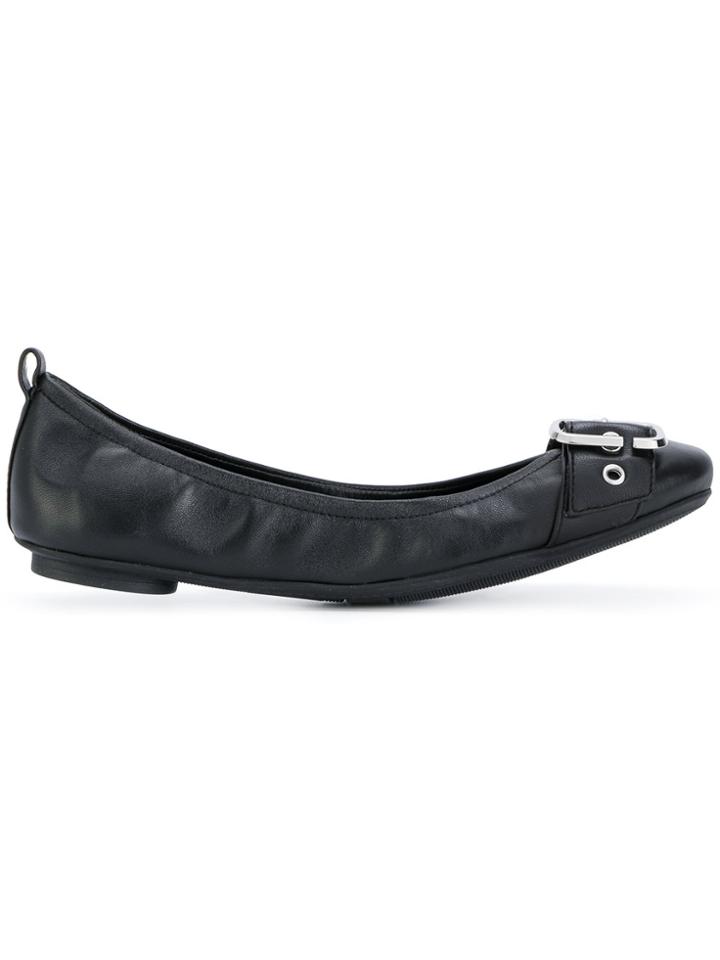 Marc Jacobs Dolly Buckle Ballerinas - Black