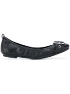 Marc Jacobs Dolly Buckle Ballerinas - Black