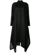 Ivan Grundahl Asymmetric Shirt Dress - Black