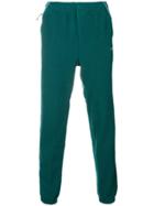 Adidas Contrast Panel Track Trousers - Green
