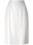 Jean Louis Scherrer Pre-owned High Waist Skirt - Neutrals