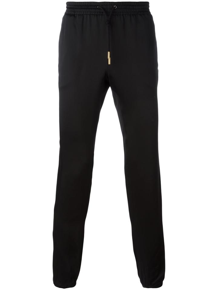 Saint Laurent Slim Fit Track Pants - Black