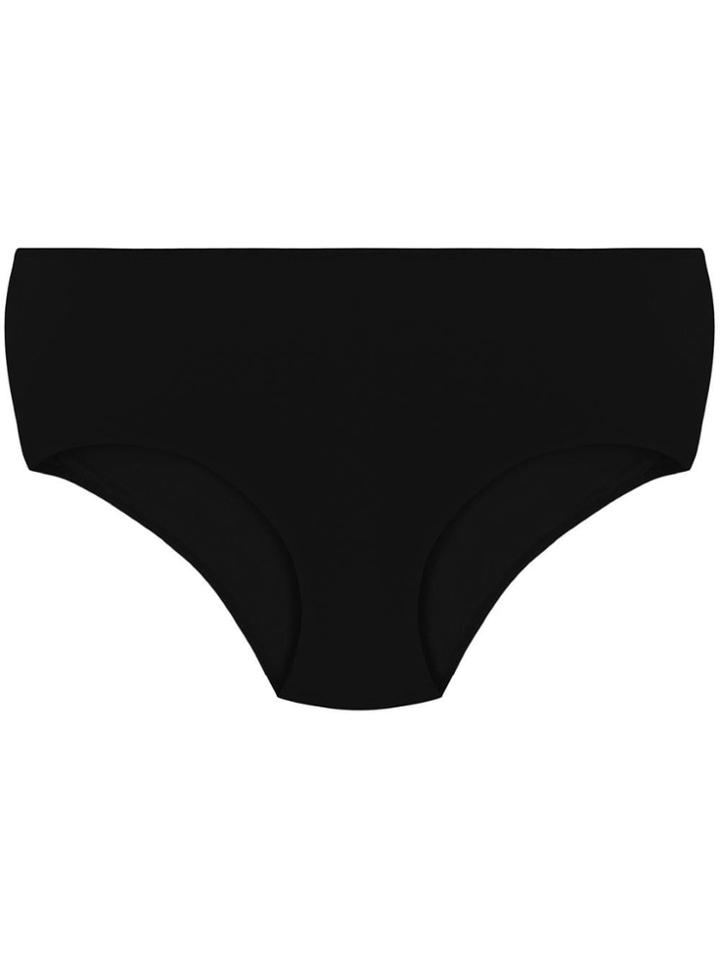 Carine Gilson High-waist Bikini Briefs - Black